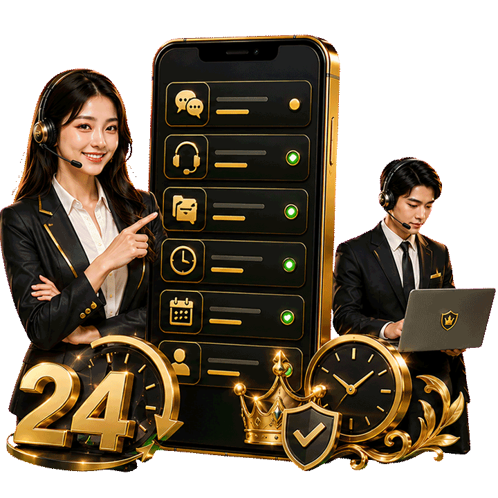 บริการช่วยเหลือและสอบถามข้อมูลเพิ่มเติม ตลอด 24 ชั่วโมง
