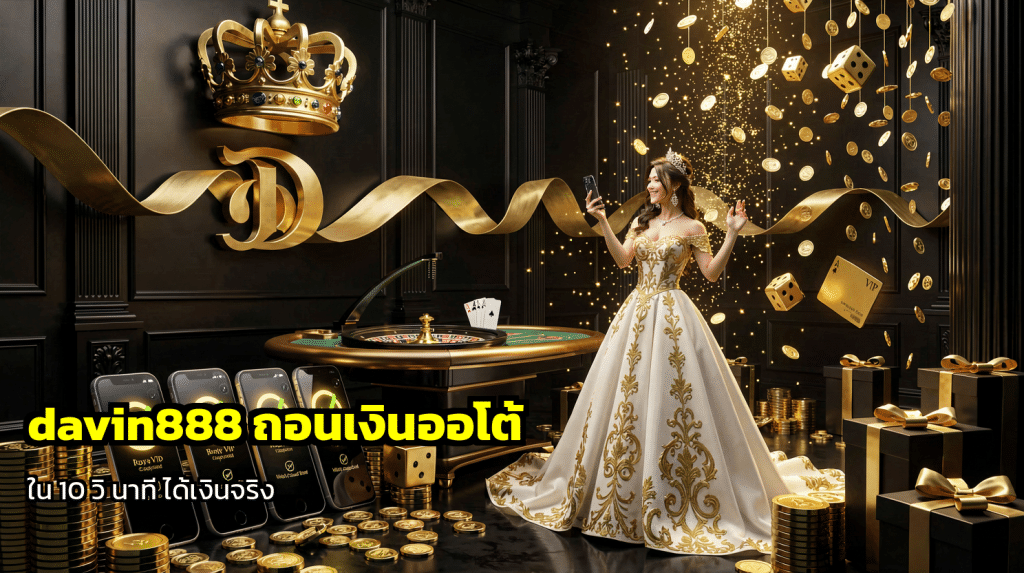 davin888 ถอนเงินออโต้