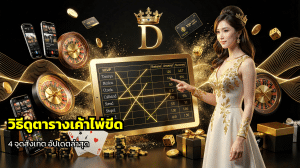 วิธีดูตารางเค้าไพ่ขีด