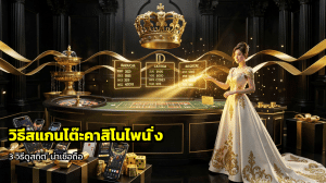วิธีสแกนโต๊ะคาสิโนไพ่นิ่ง