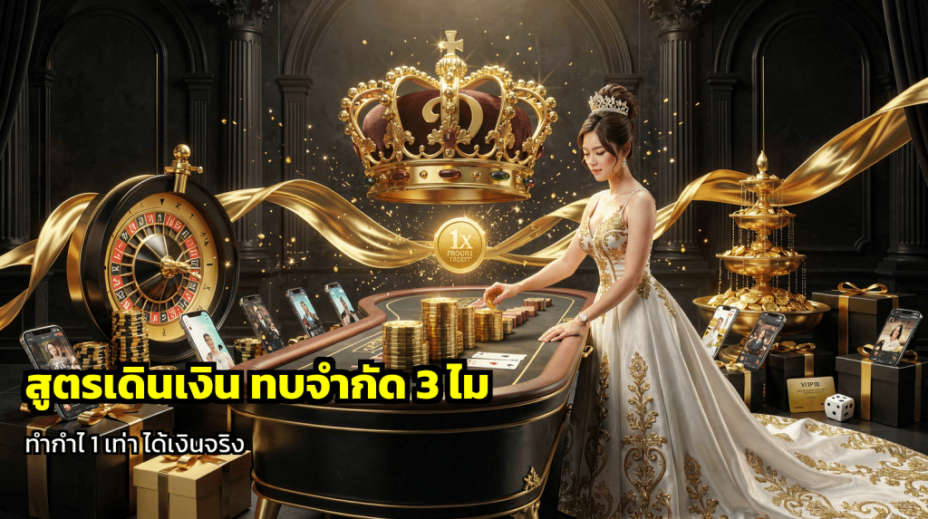 สูตรเดินเงินทบจำกัด 3 ไม้