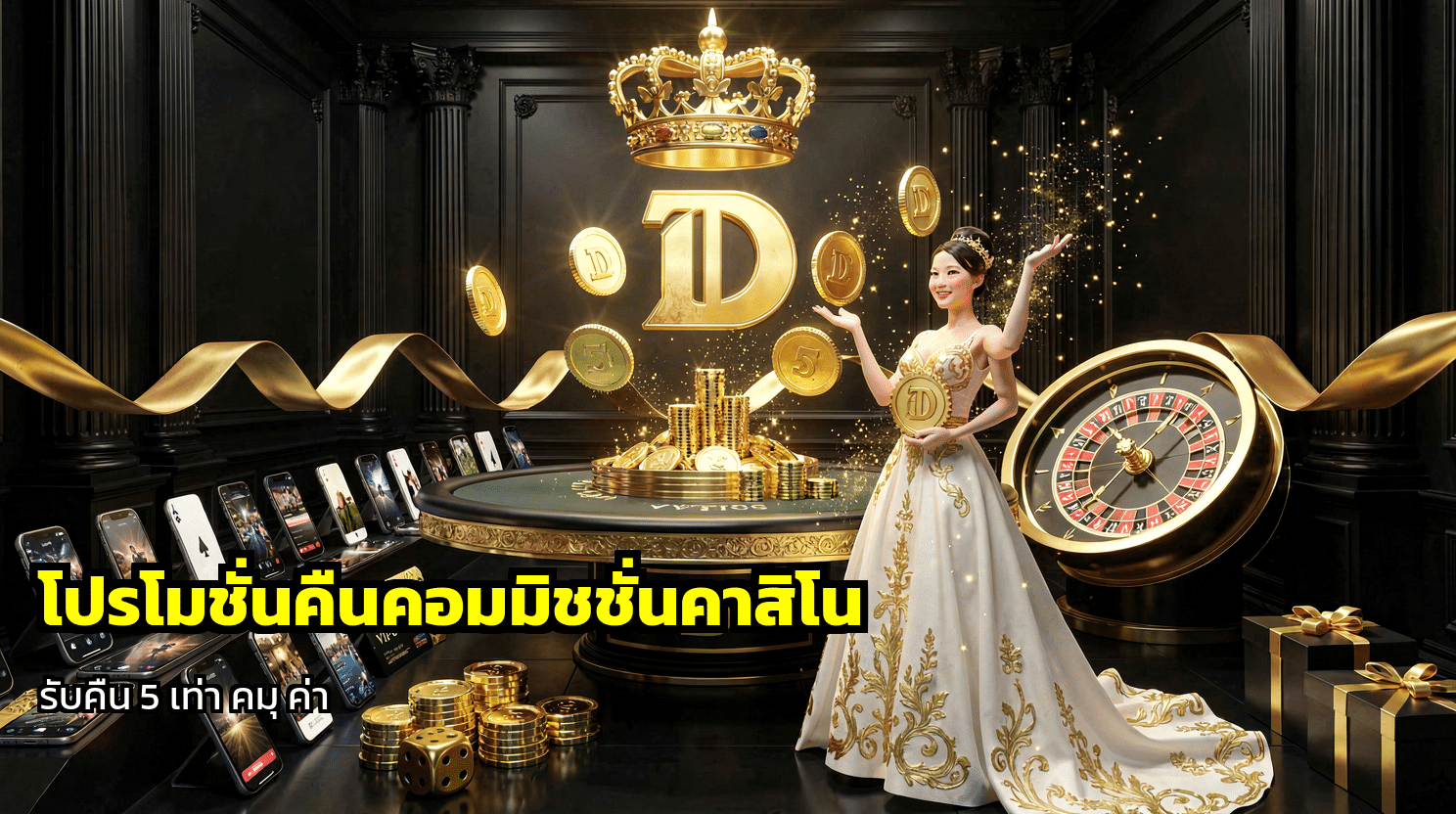 โปรโมชั่นคืนคอมมิชชั่นคาสิโน